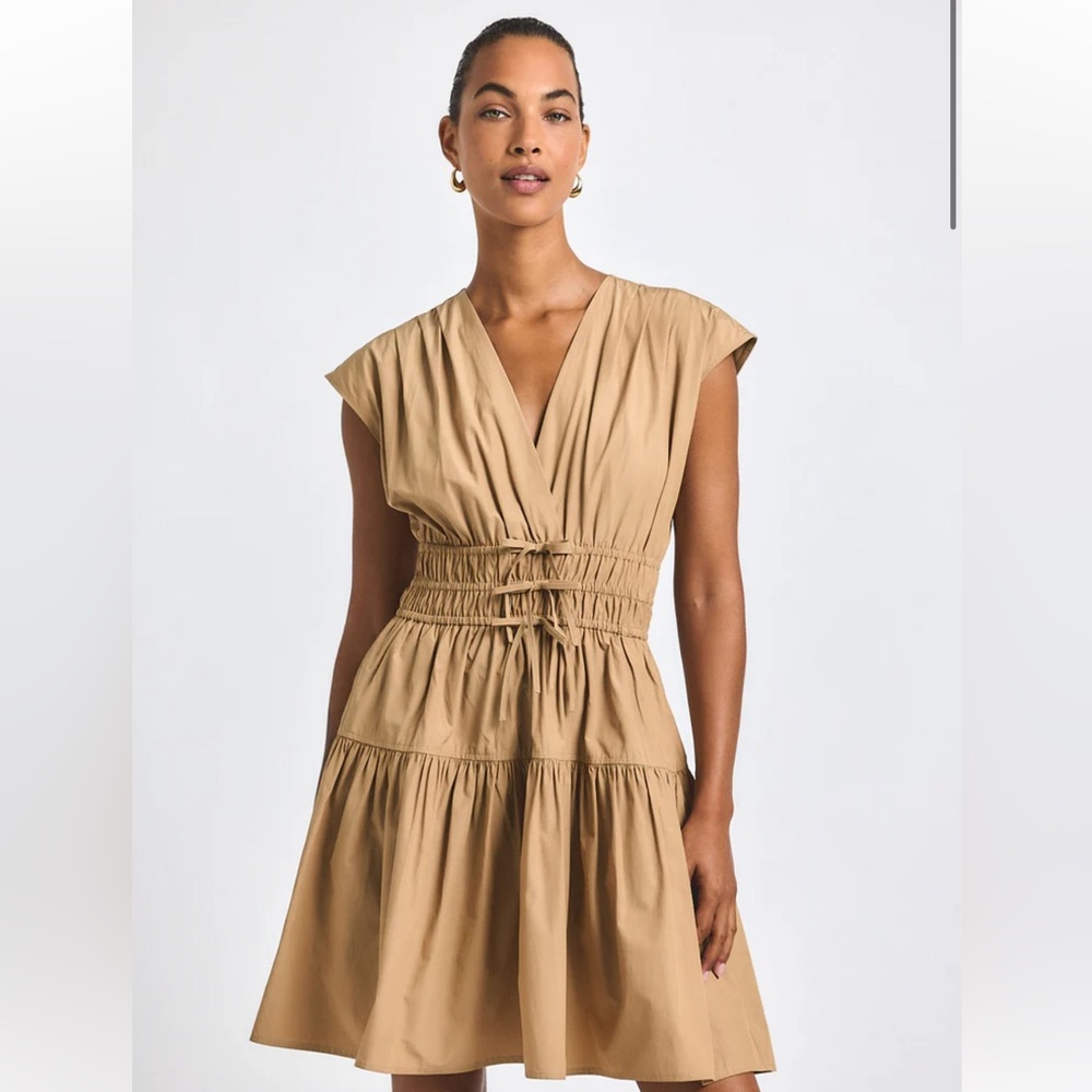 Derek Lam Tora V-Neck Dress NWT